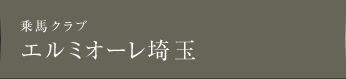 埼玉の乗馬クラブ、エルミオーレ埼玉。
